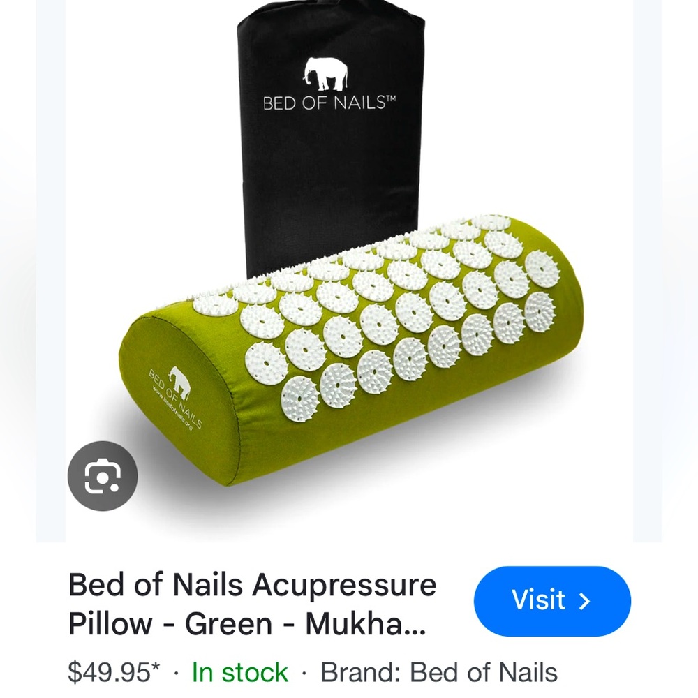 Bed of Nails  acupressure pillow